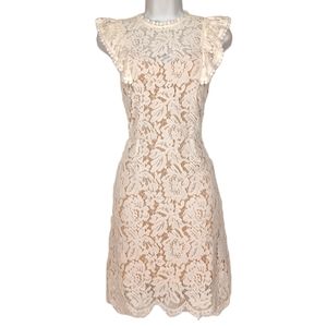 Vici Cream Lace Dress